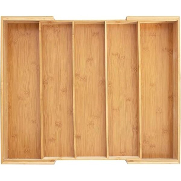 Totally Bamboo Organizador de cajones expandible de 5_1