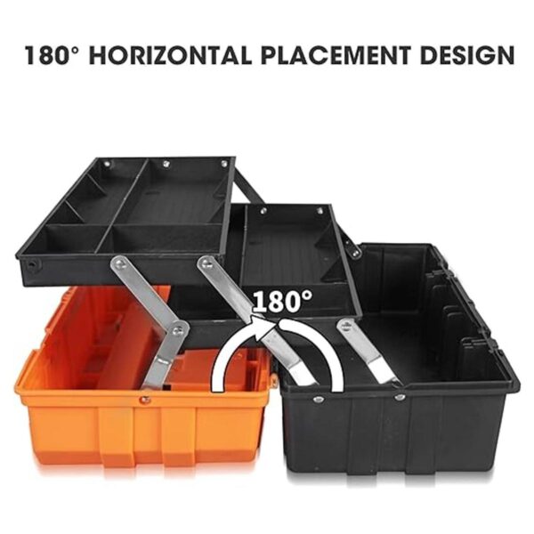 Torin Caja de herramientas de plástico de 17 pulgadas_2