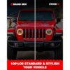 Linterna LED redonda de 7.0 in compatible con Wrangler JK_2