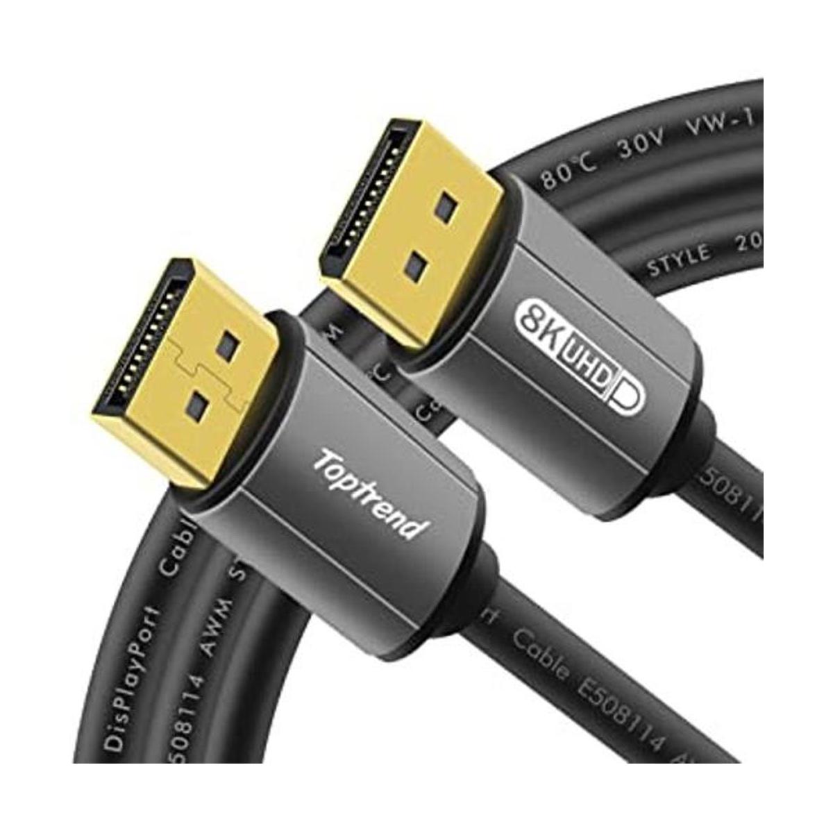 Cable Displayport de 3 pies Toptrend 8K DP puerto de