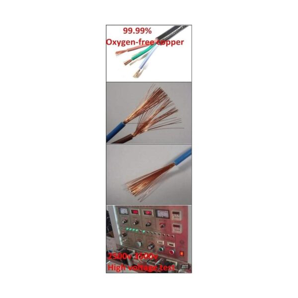 Toptekit Cable de alimentación de 3 puntas para Mickey_6