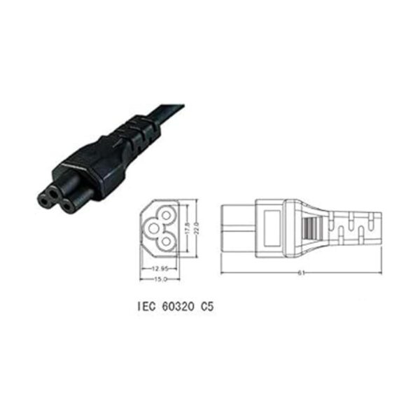 Toptekit Cable de alimentación de 3 puntas para Mickey_5