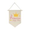 Topthink The Princess Sleeps Here Bandera colgante de_1