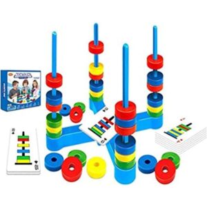 Toptrend Juego de anillos magnéticos a juego para niños_1