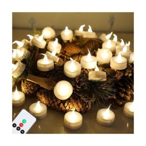Topstone Paquete de 12 velas LED con control remoto luz_1