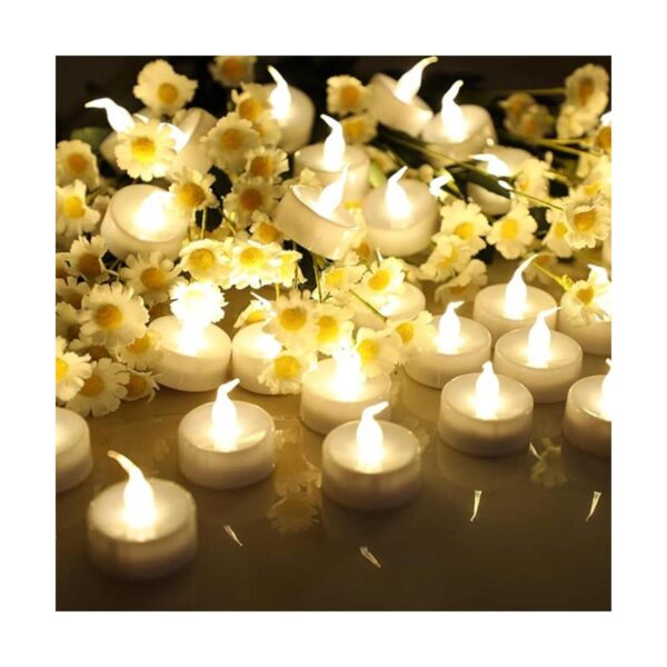 Topstone Paquete de 12 velas LED con control remoto luz_4