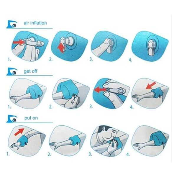 Topsung Bandas inflables para brazos flotantes alas de_6