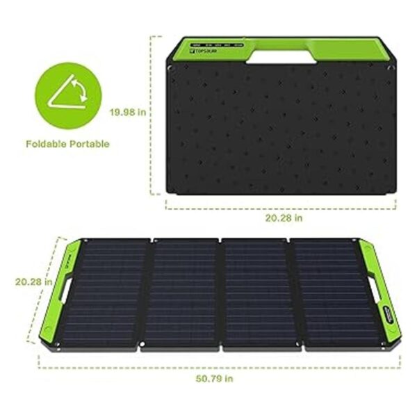 Topsolar SolarFairy Kit de cargador de panel solar
