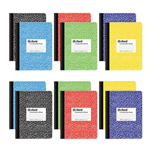 Oxford Composition Cuadernos de papel de rayas anchas_1