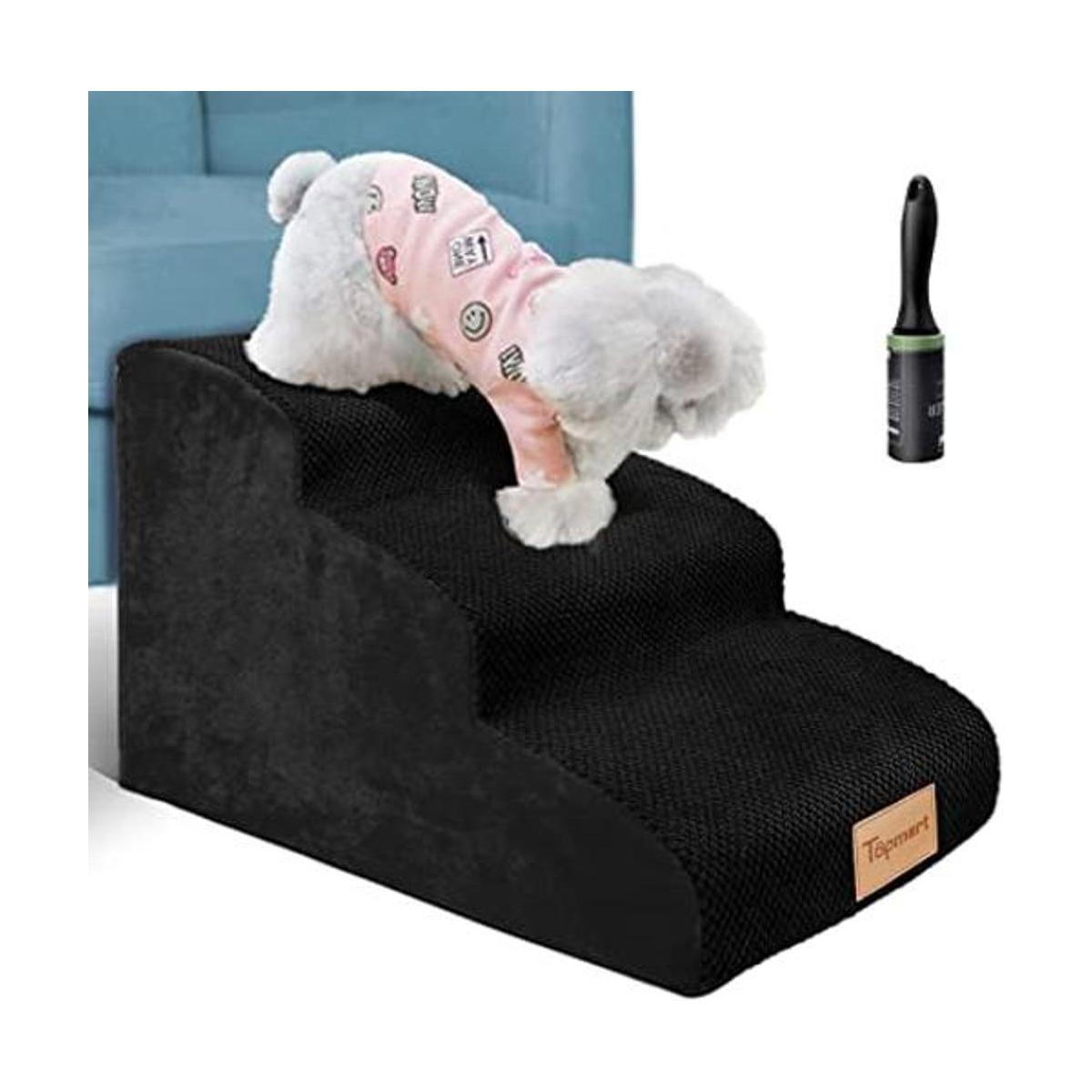 Topmart Rampas de espuma para perros de 3 niveles