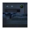 Topkey Reloj de pared luminoso de 12 pulgadas diseño de