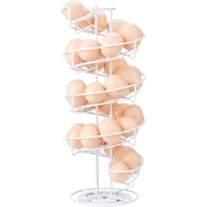 Toplife Estante dispensador de huevos de metal con diseño_1