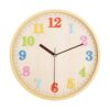 Topkey Reloj de pared de aspecto de madera de 12 pulgadas