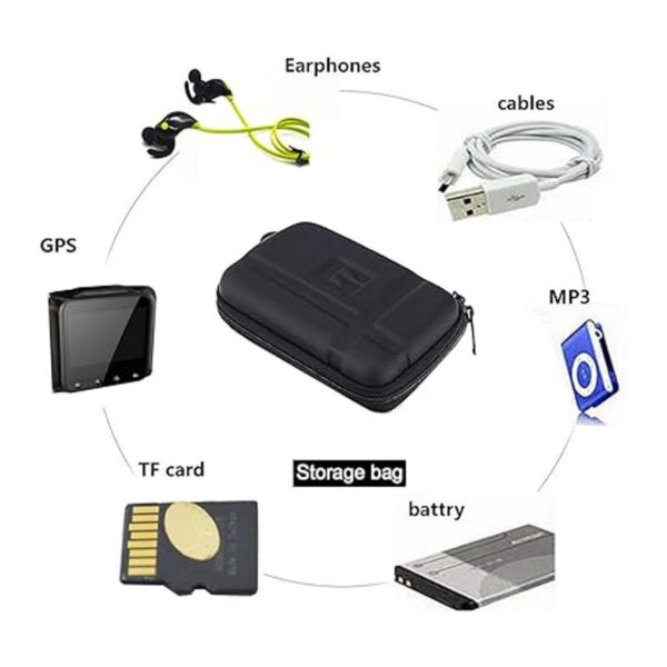 TOPEPOP 5 5.2 pulgadas GPS estuche de transporte portátil