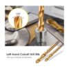Topec 29Pcs Bolt Extractor Set and Drill Bit Kit