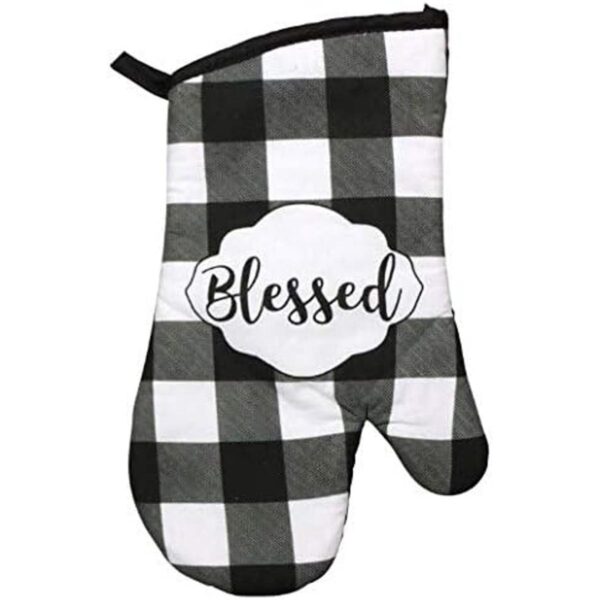 Buffalo Check Decor Juego de toallas de cocina 5 piezas_2
