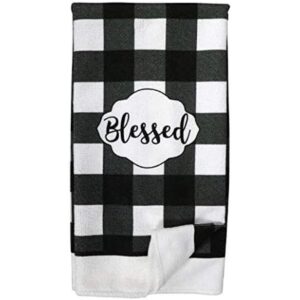 Buffalo Check Decor Juego de toallas de cocina 5 piezas_4