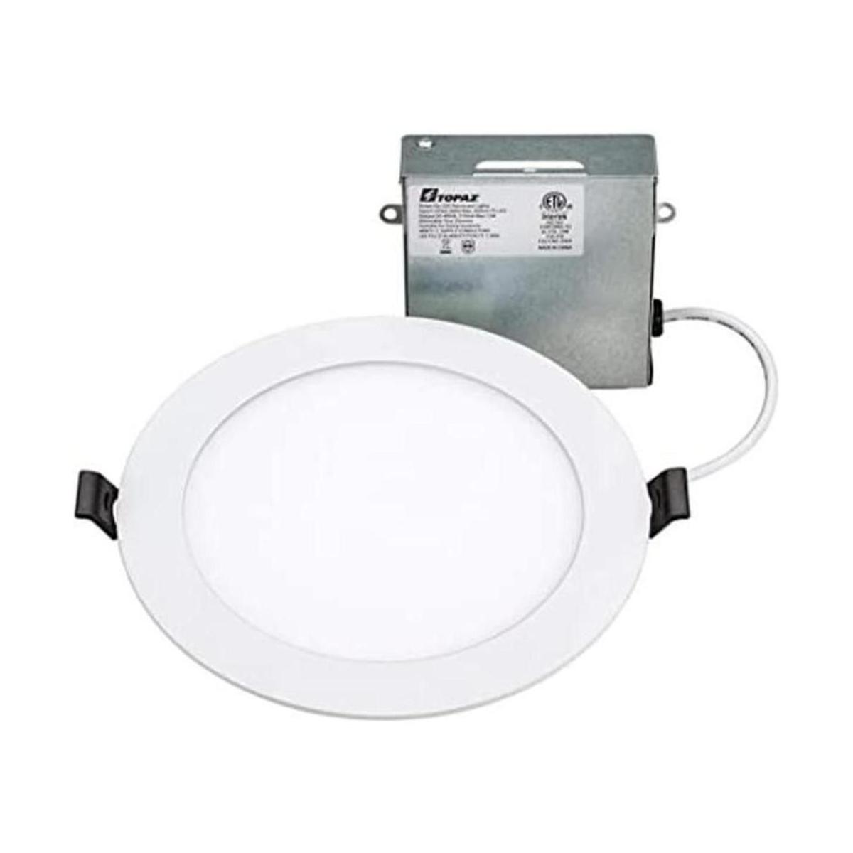 Luz descendente empotrable CCT seleccionable de 6