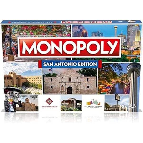 Edición de juego de mesa monopoly de San Antonio juego_6