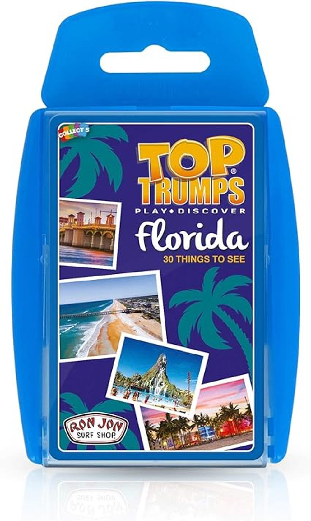 Top Trumps Juego de cartas Florida talla única Florida