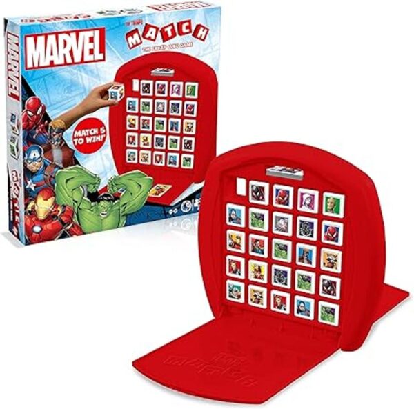 Marvel Top Trumps Match Juego de mesa multilinge juega_2