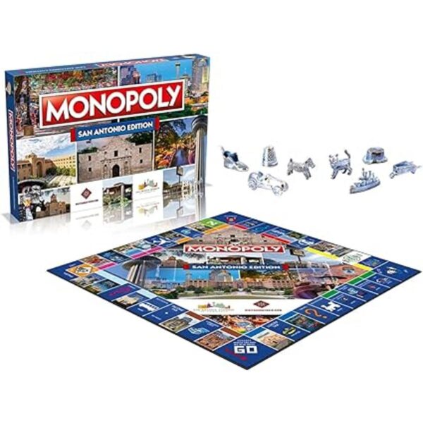 Edición de juego de mesa monopoly de San Antonio juego_3