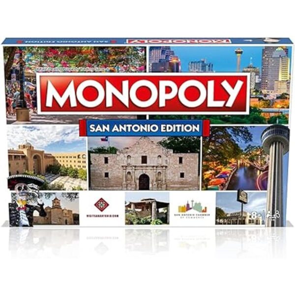 Edición de juego de mesa monopoly de San Antonio juego_5