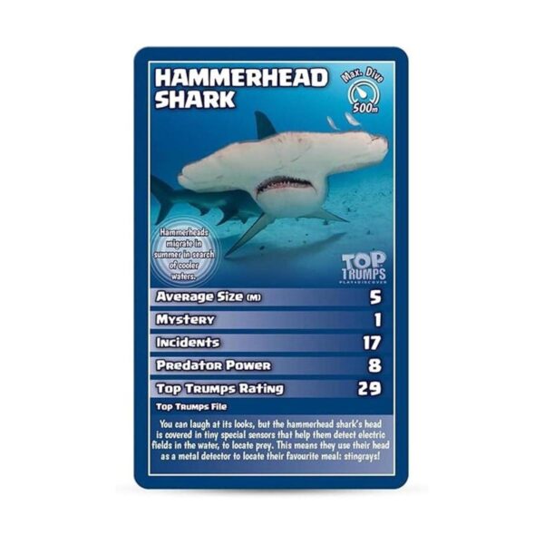 Tiburones Top Trumps Juego de cartas_2