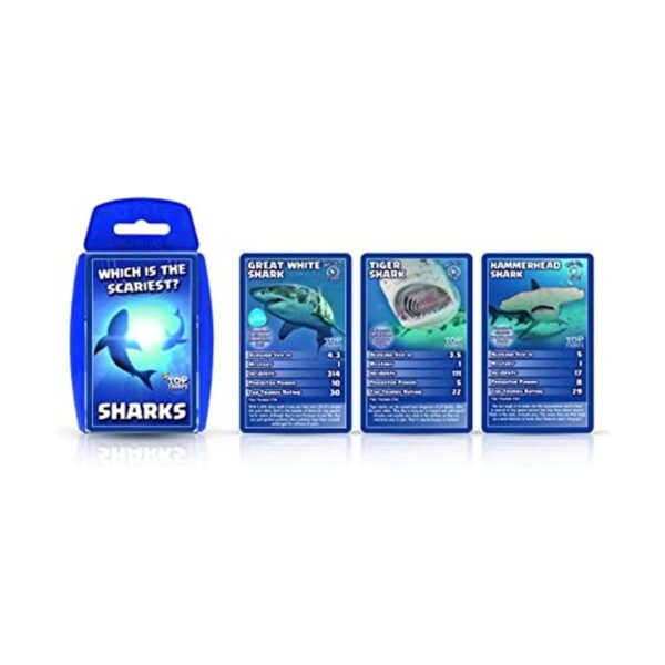 Tiburones Top Trumps Juego de cartas_1