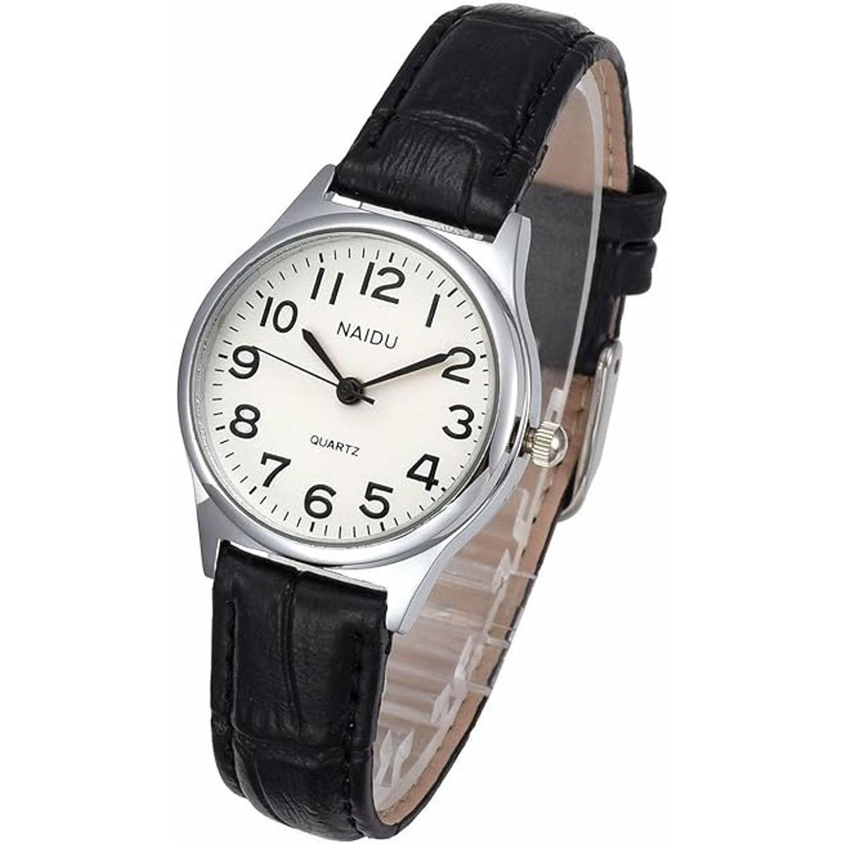 Top Plaza Reloj de cuero para mujer relojes de vestir