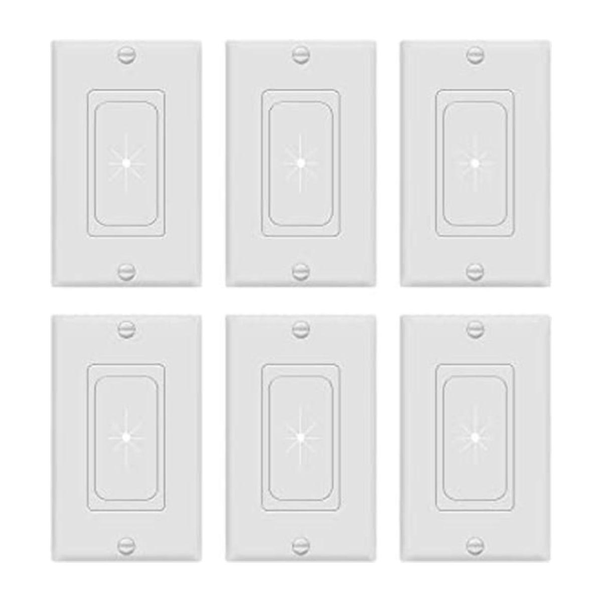 TOPGREENER Inserto de pared de goma flexible con placa de