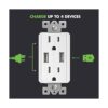 TOPGREENER Toma de pared USB de alta velocidad 4A_2