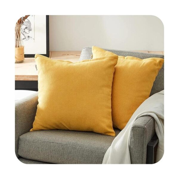 Top Finel Fundas de cojín de felpilla suaves para sofá_1