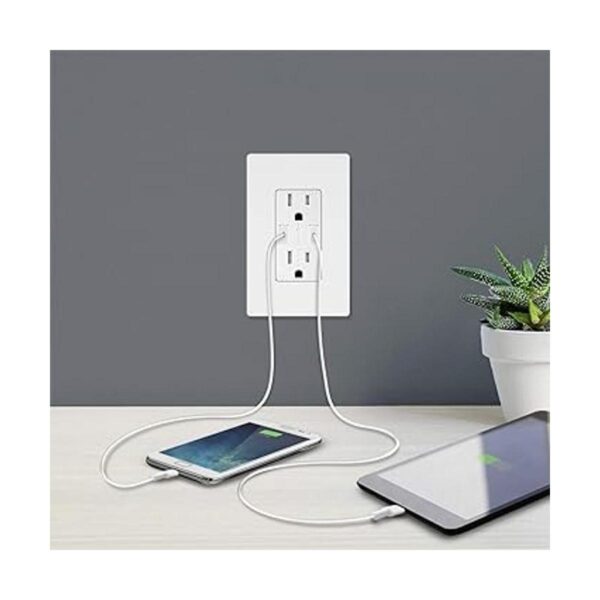 TOPGREENER Toma de pared USB de alta velocidad 4A_5