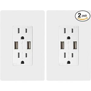 TOPGREENER Toma de pared USB de alta velocidad 4A_1