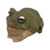 Top Brass Chunky Frog Key Hider Estatua de jardín de sapo
