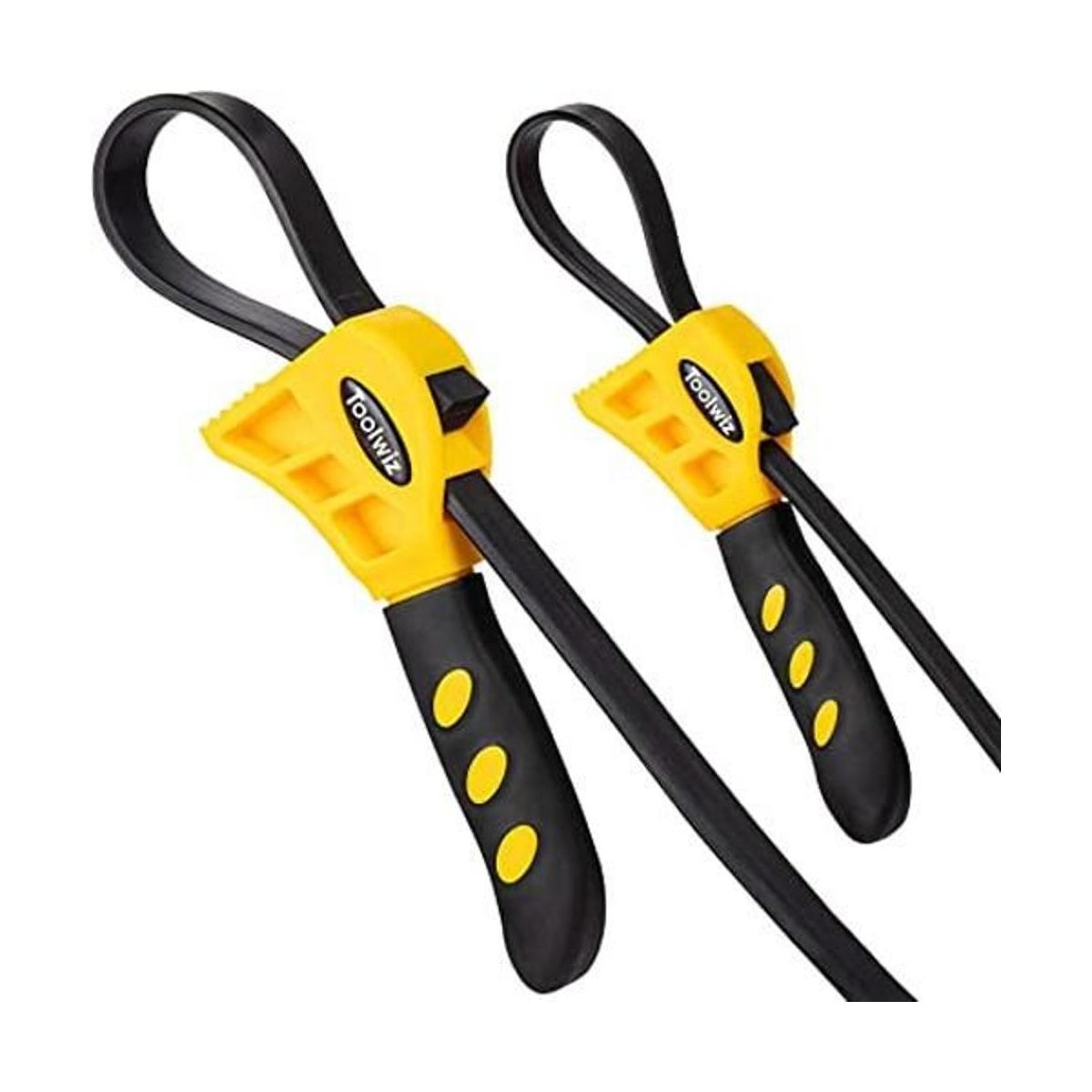 Toolwiz Juego de llaves de correa 2 llaves de filtro de