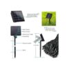 Toodour Luces solares de Navidad 200 luces LED 8 modos