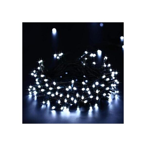 Toodour Luces solares de Navidad 200 luces LED 8 modos