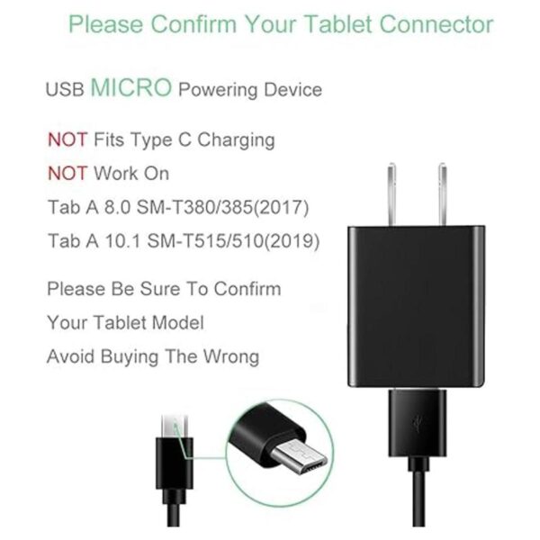 Micro cargador USB compatible con Samsung Galaxy Note Tab_2