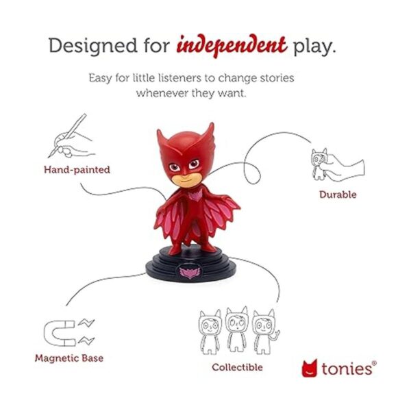 Tonies Personaje de reproducción de audio Owlette de PJ_3