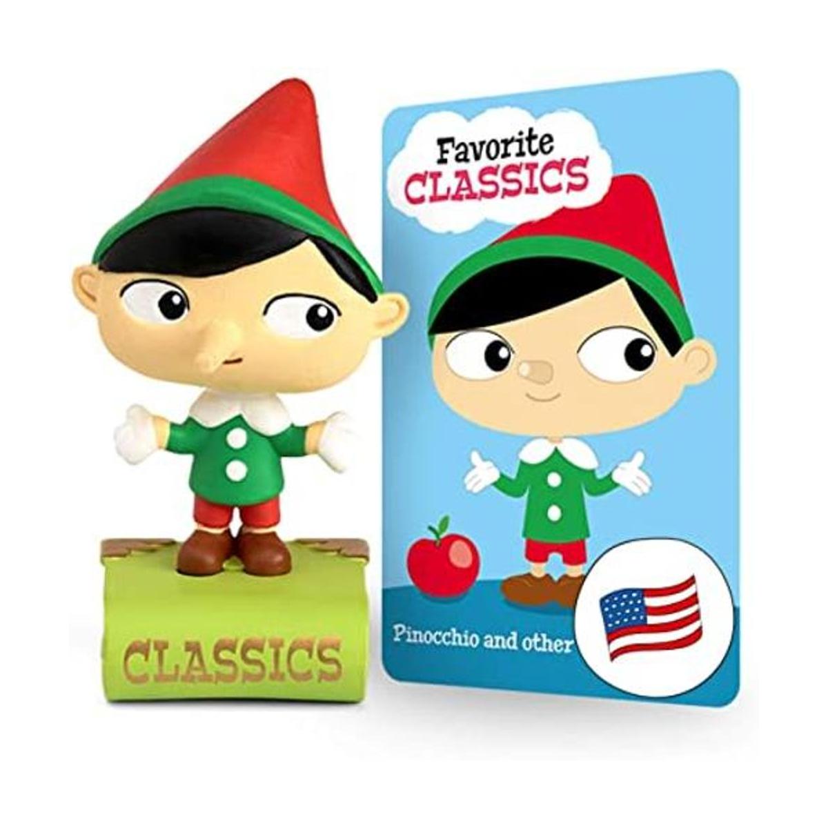 Tonies Pinocho Audio Play Character con clásicos favoritos