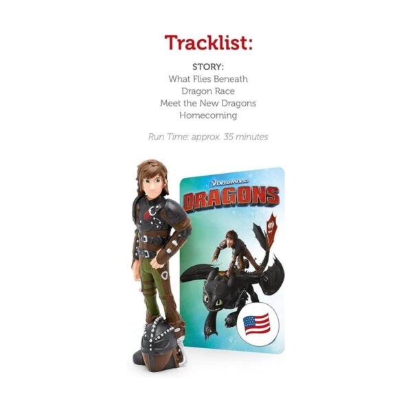 Tonies Hiccup Audio Play personaje de Cómo entrenar a tu_5