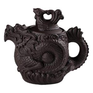 Auténtica tetera Yixing Dragon and Phoenix Tea Pot de gran