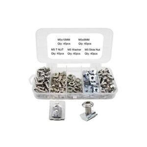 Kit de tuerca de tornillo plateado para conector de_1