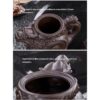 Auténtica tetera Yixing Dragon and Phoenix Tea Pot de gran