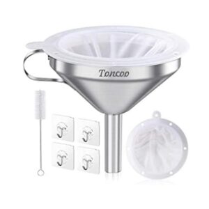 Toncoo Embudo de acero inoxidable de alta calidad de 5_1