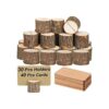 Toncoo Portatarjetas de madera 30 soportes para números_1