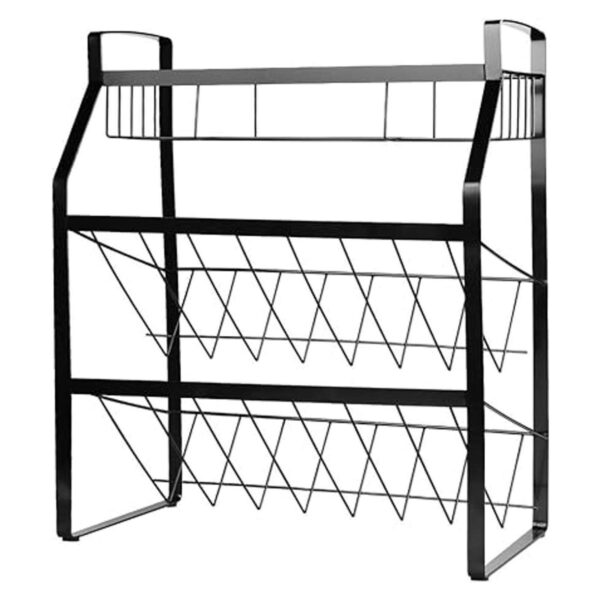 Estante organizador de especias de cocina de 3 niveles