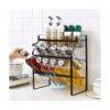 Estante organizador de especias de cocina de 3 niveles